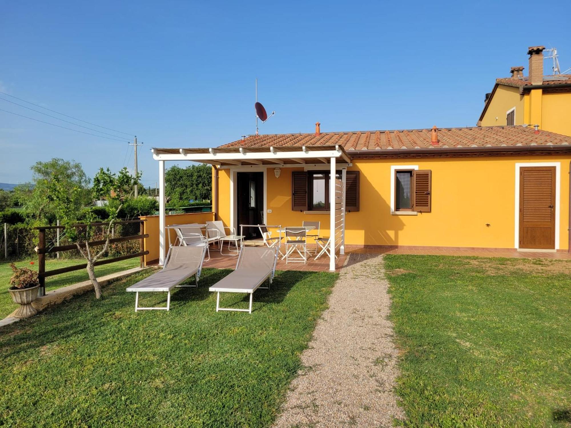 La Casina Di Campagna Tra Cecina E Bibbona Villa Luaran gambar